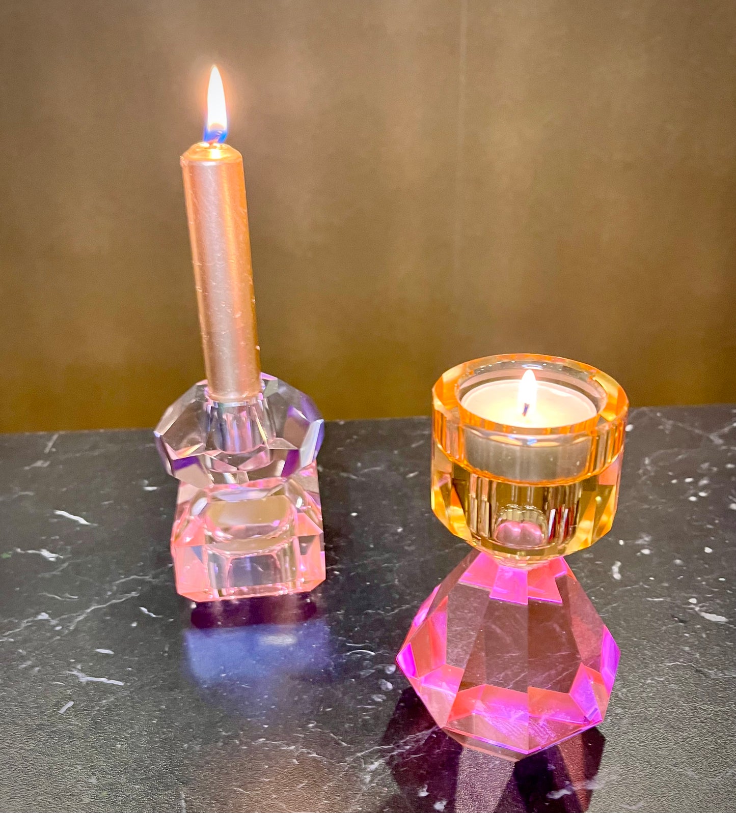 Chrystal Lola Candleholder