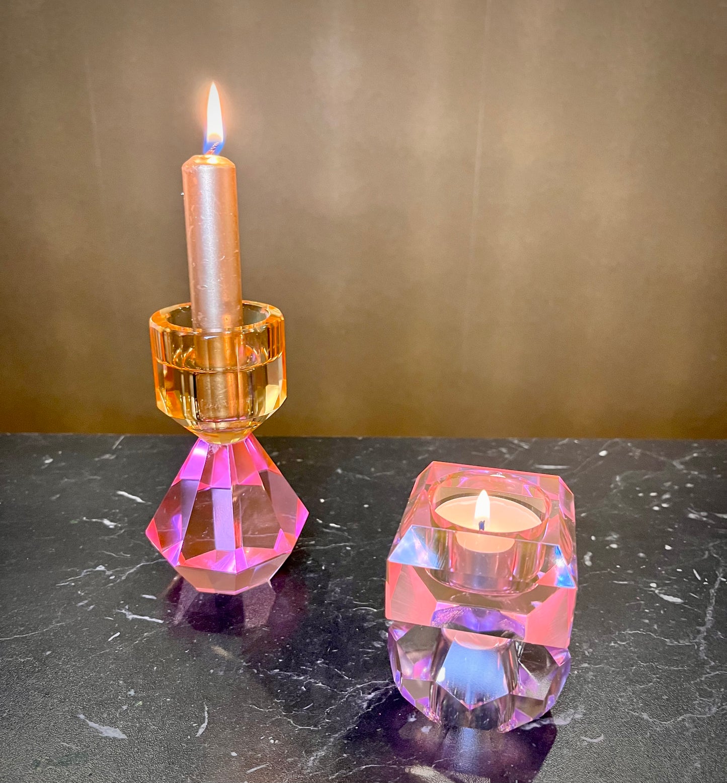 Chrystal Lola Candleholder