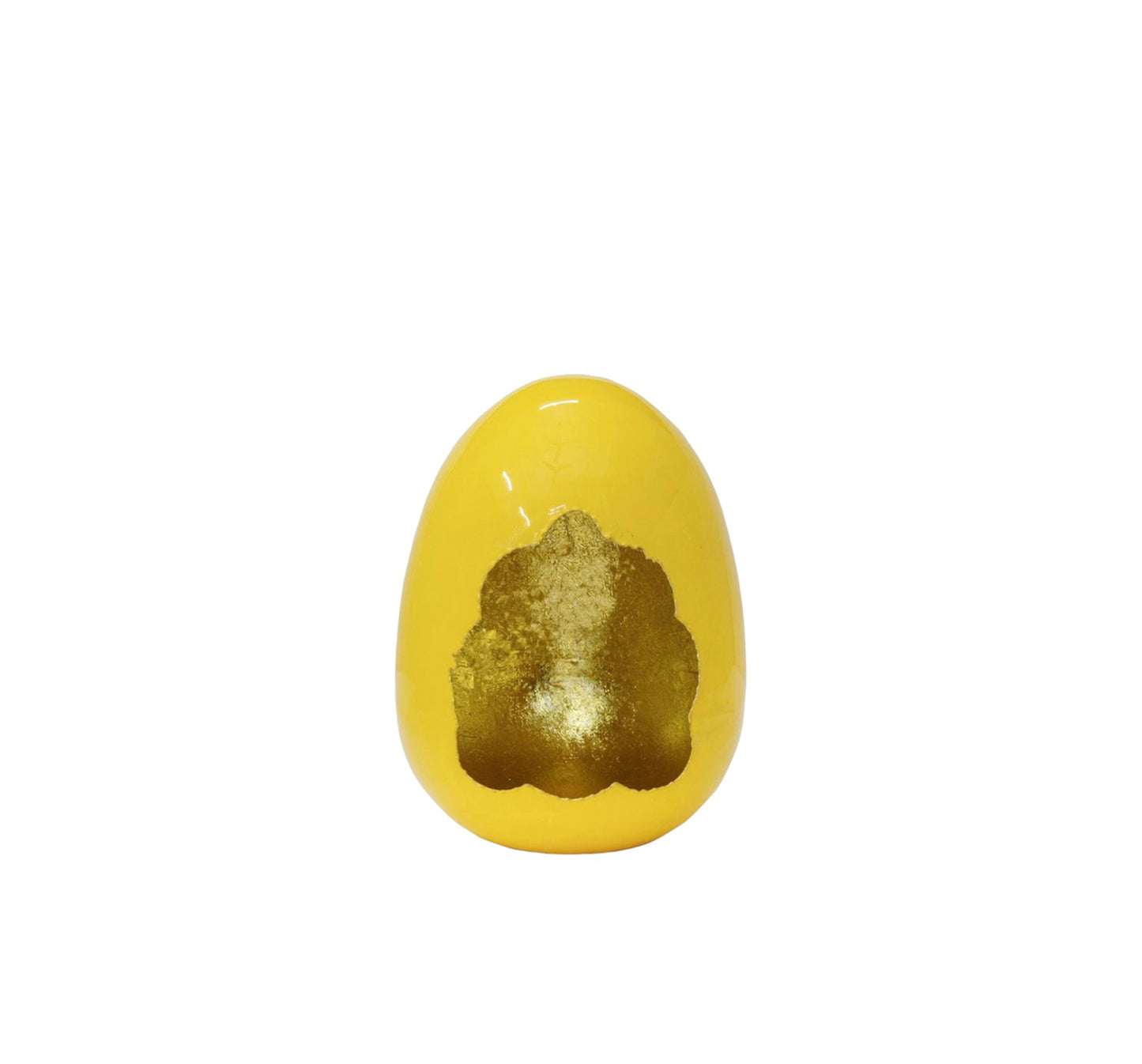 Egg Waxinelichthouder Yellow S