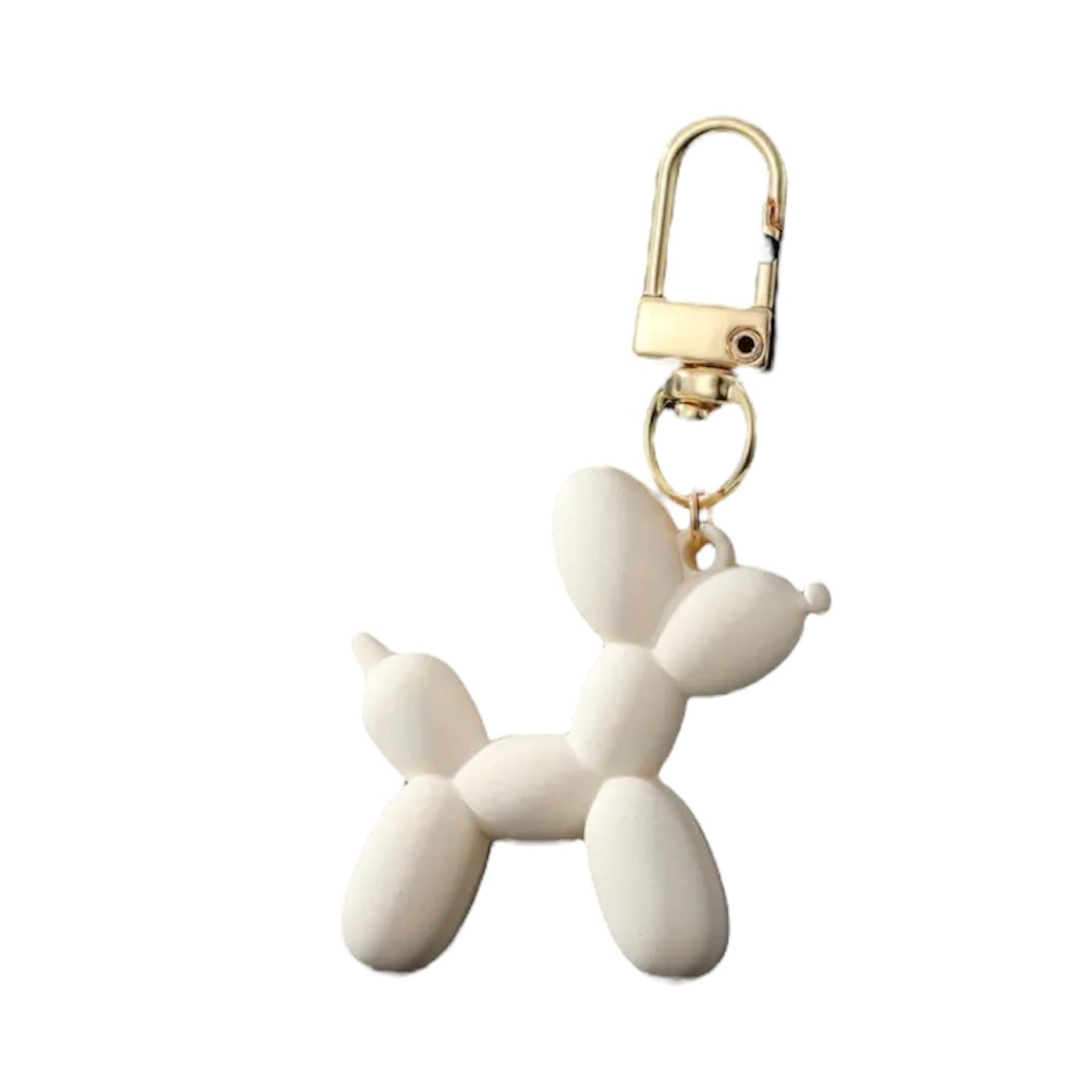 Sleutelhanger Balloon Dog White
