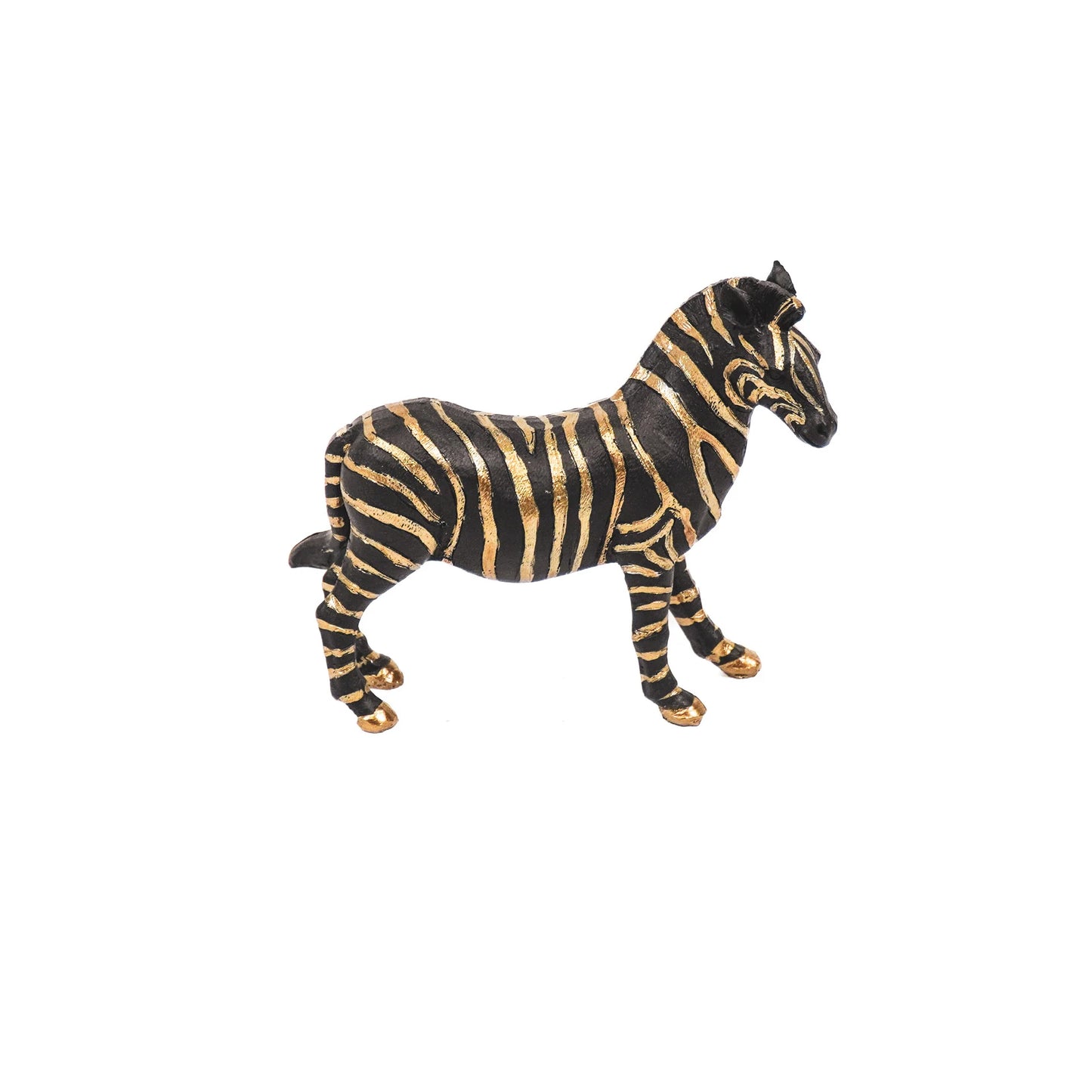 Deco Zebra Zwart/Goud