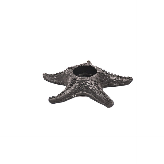 Sea Star Black Waxinelichthouder