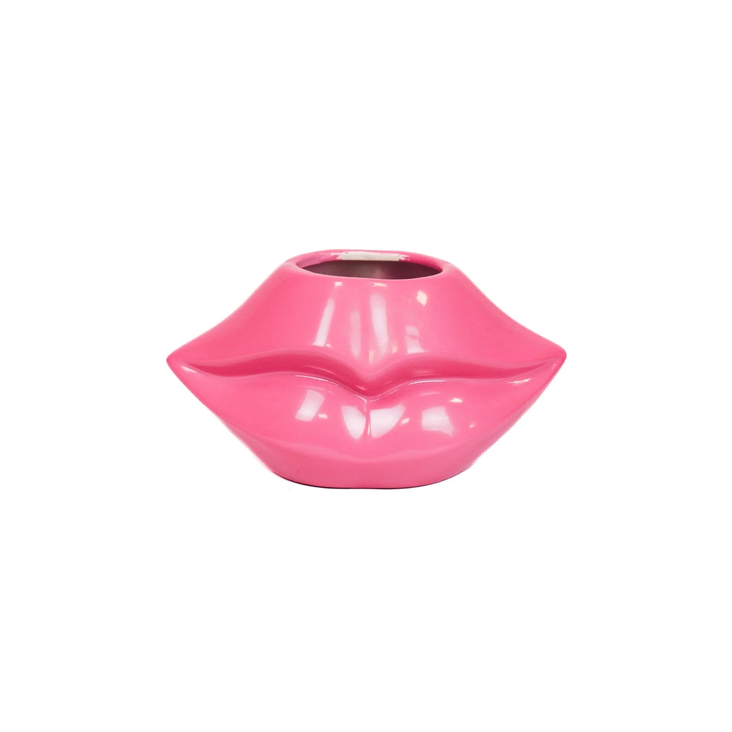 Lips Vaasje Neon Pink