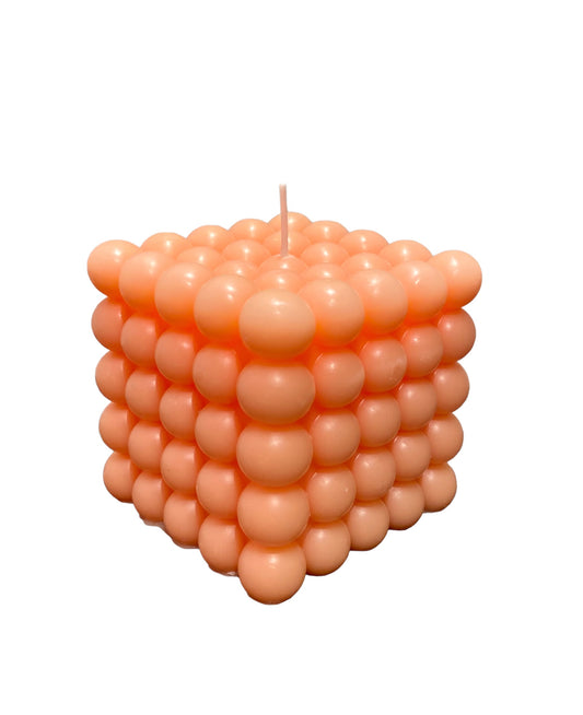 Bubble Candle Peach