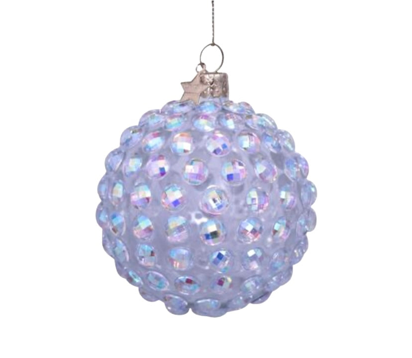 Vondels Bauble Glass Diamond