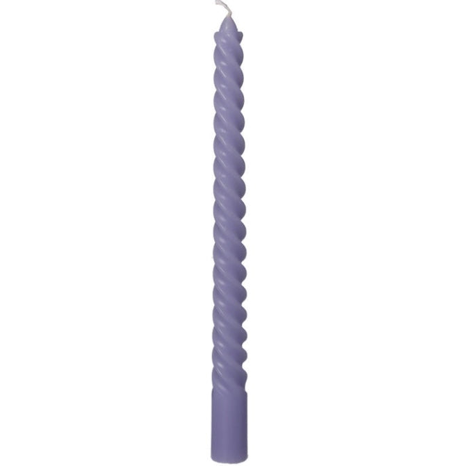 Swirl Candle Purple