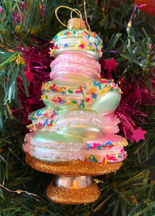 Sweet Macaron Kerstbal